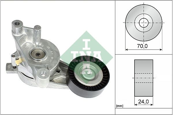 WILMINK GROUP Натяжная планка, поликлиновой ремень WG1253308